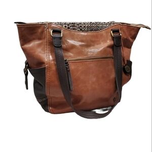 The Sak Womens Leather Large Purse Bag Tote